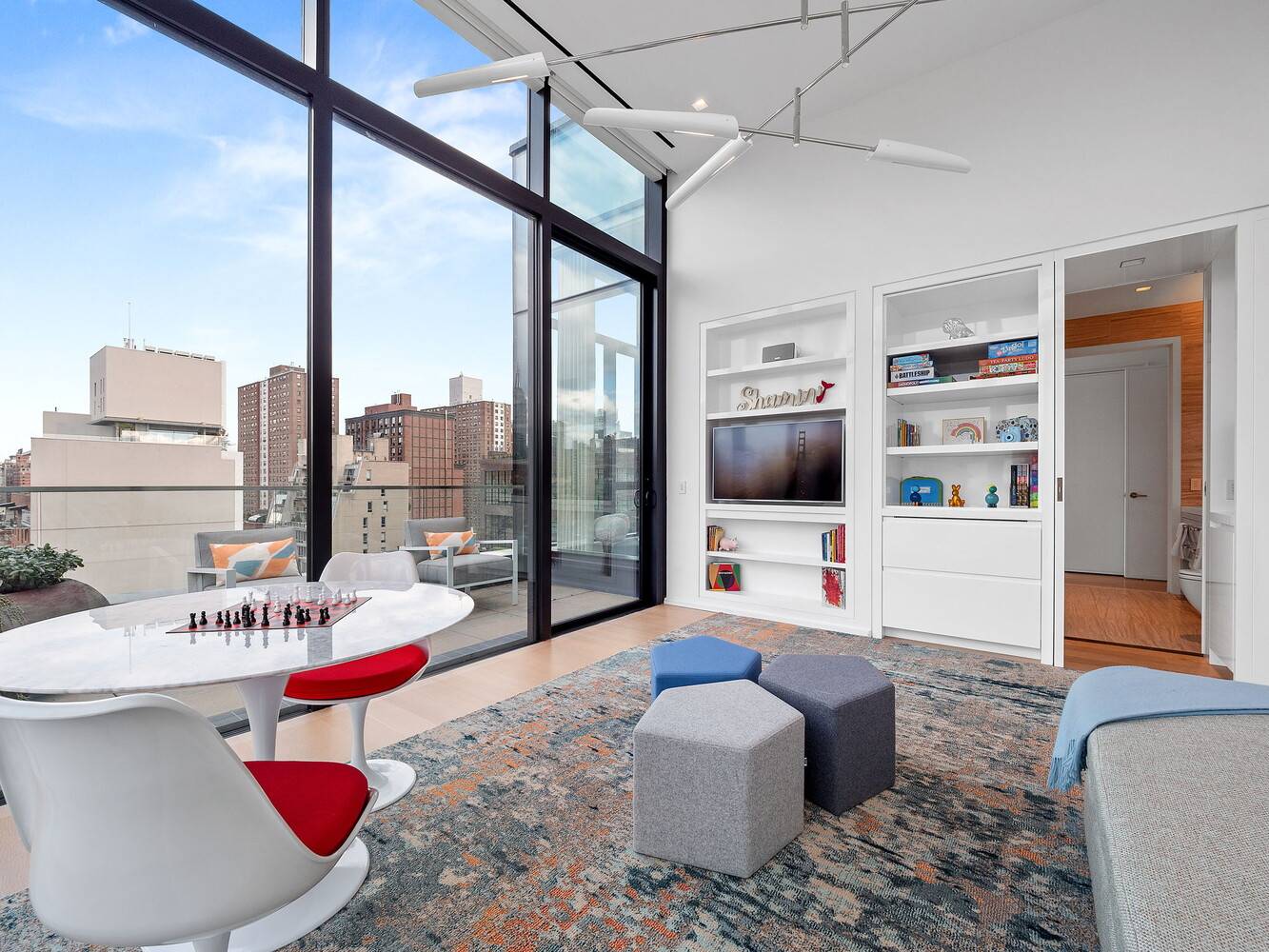Welcome to 505 W 19TH PH2, a one of a kind 4, 545 SQ FT Penthouse with 4, 585 SQ FT of exterior space and custom design details by Pembrook ...