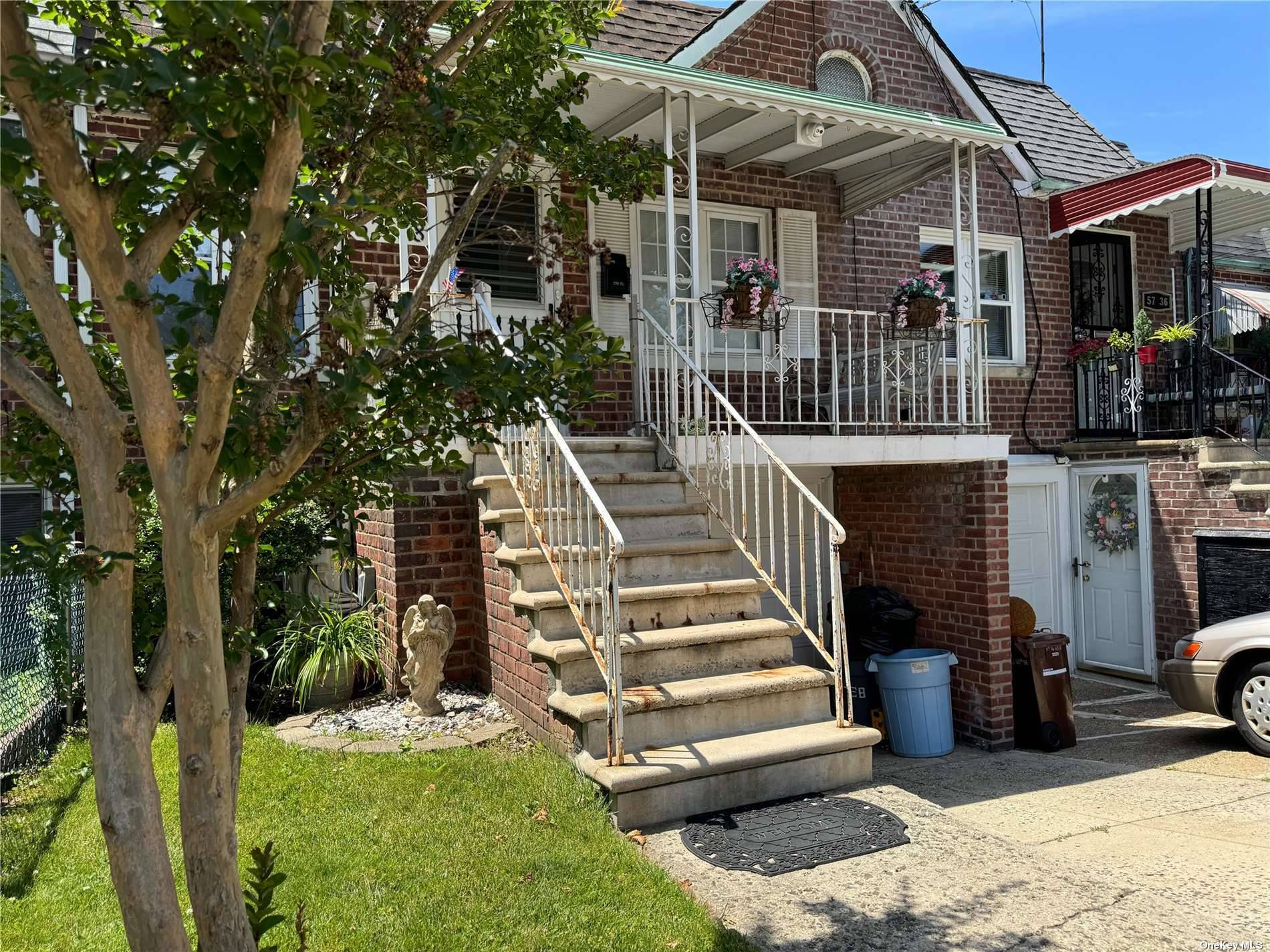 Flushing Fresh Meadows Attached Legal Two Family House.