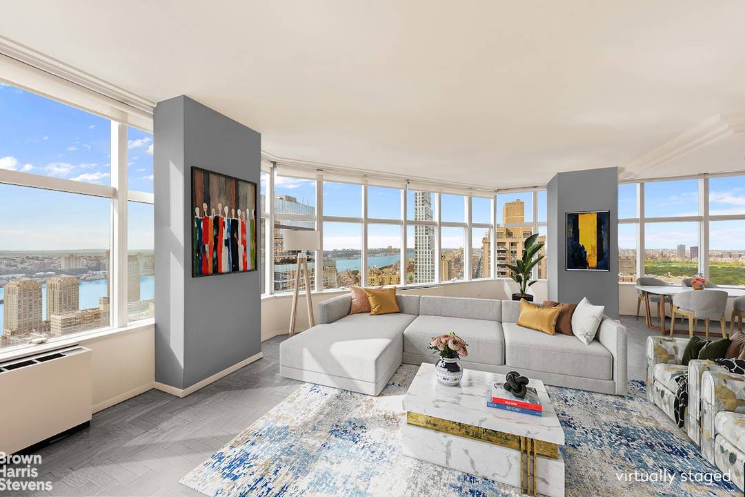 Apartment 46A at 3 Lincoln Center A Rare Corner Residence with Breathtaking Views Welcome to Apartment 46A, a rare and oversized corner residence one of only six of its kind ...