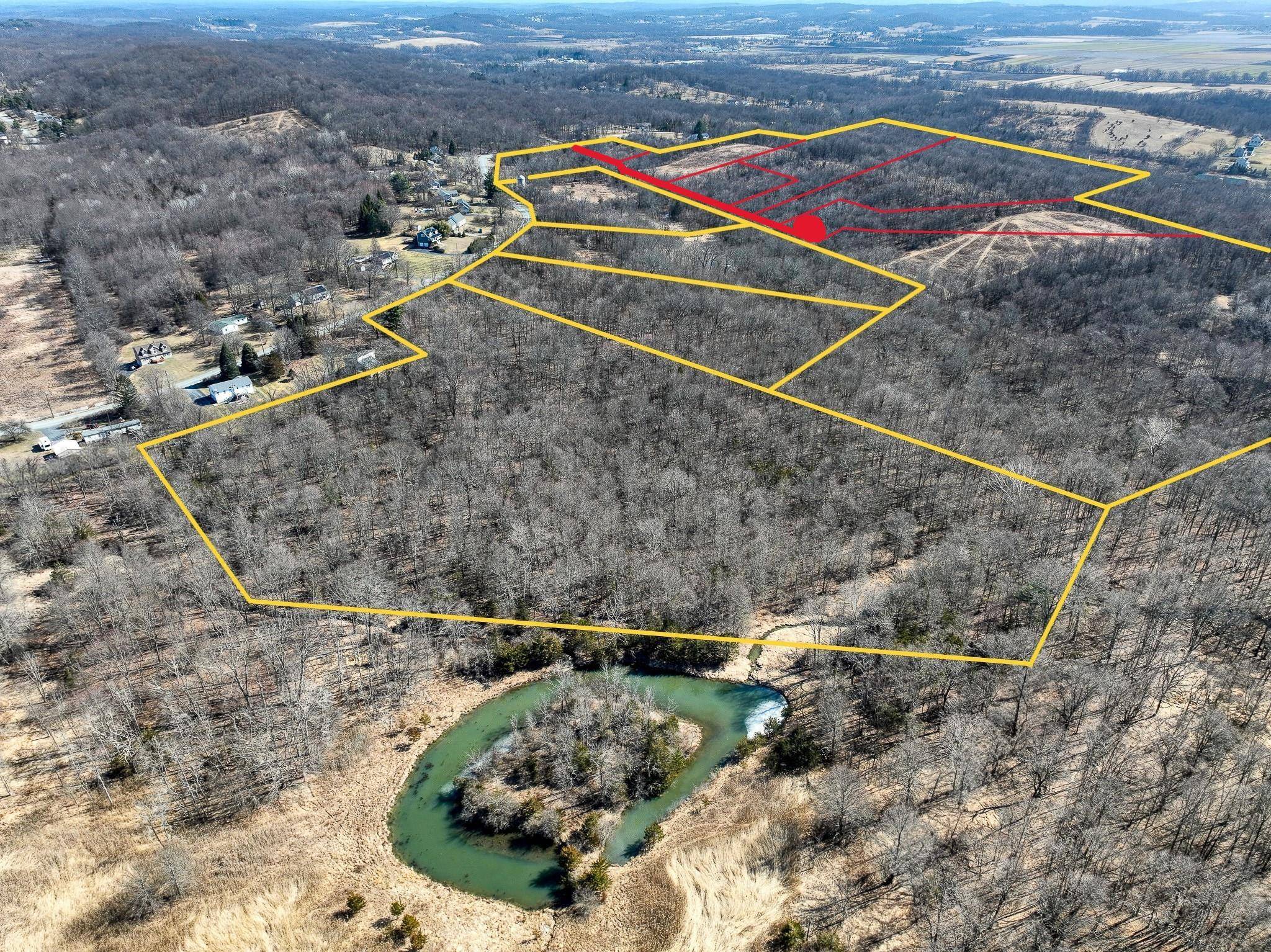 Conditionally approved subdivision for sale with 13 estate type lots.