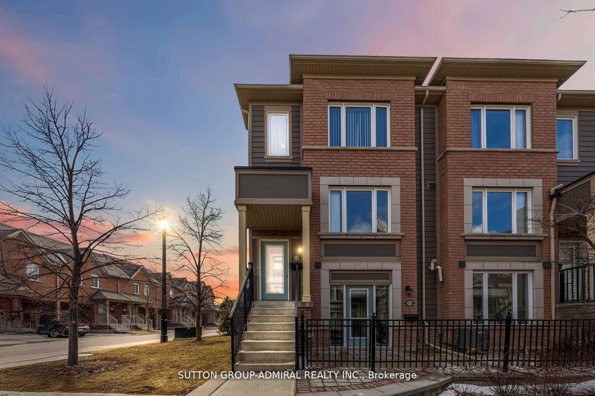 Welcome To This Sun Drenched, Spacious And Modern End Unit Townhouse.