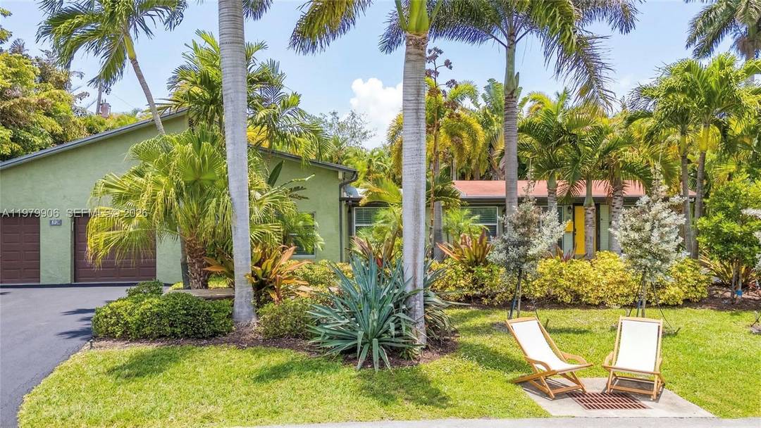 Resort style pool home on an oversized 11, 000 sq ft corner lot in one of the hottest areas of Wilton Manors.