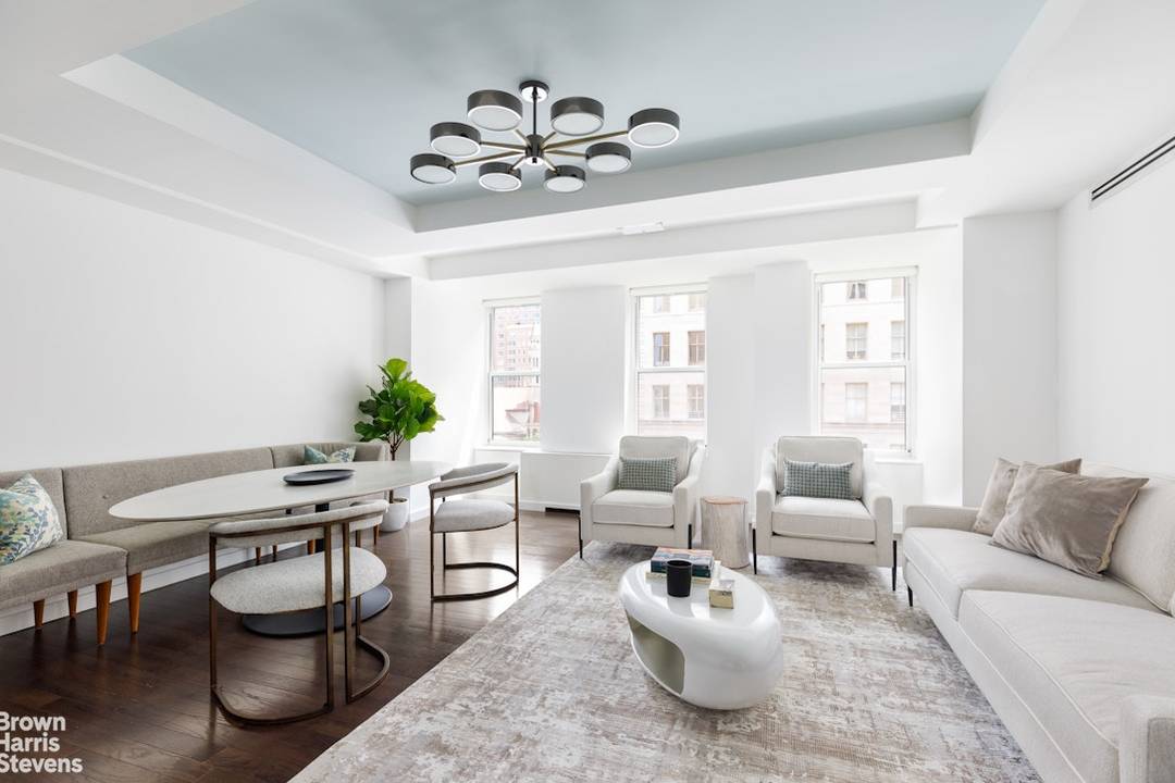 Located in a newly converted full service pre war condominium, this three bedroom, three and one half bathroom home is in mint condition.