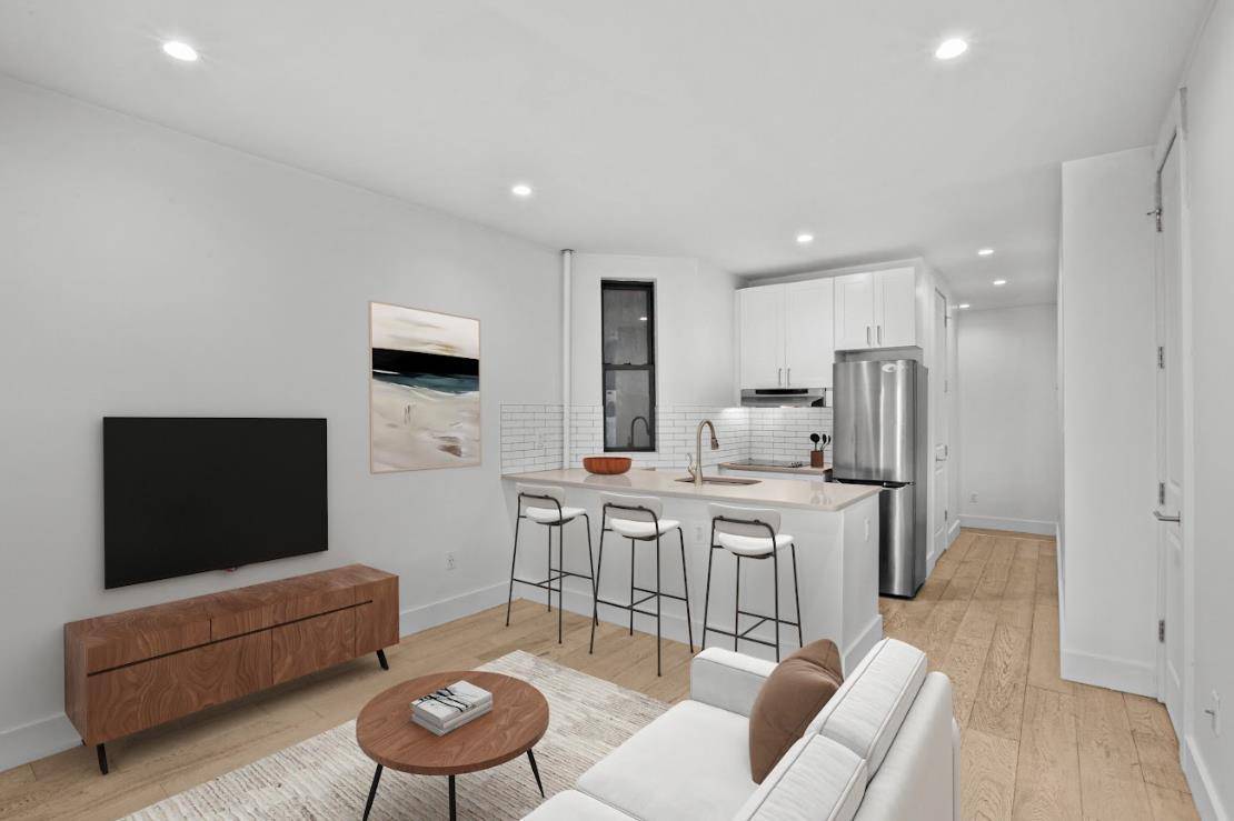 Newly Renovated Three Bedroom in Prime East VillageThis newly renovated three bedroom apartment in the heart of the East Village boasts a spacious living room with an open kitchen.