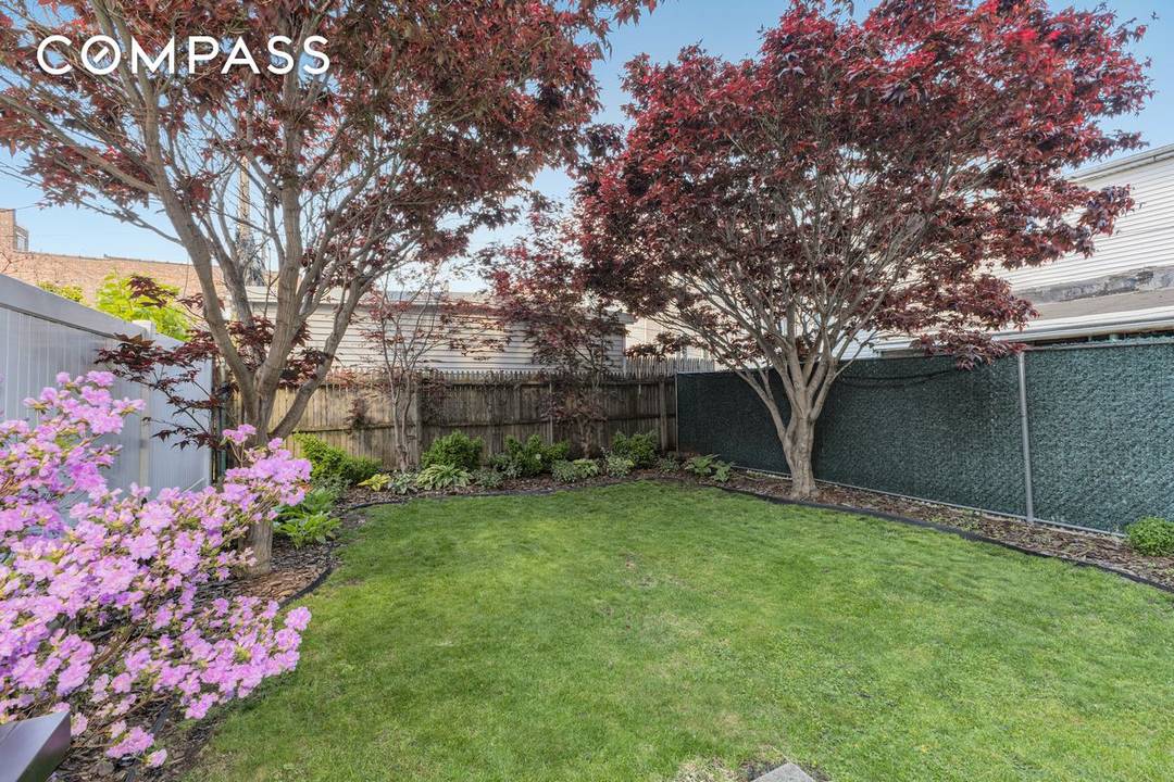 Experience the perfect blend of indoor outdoor living in this stunning lower duplex residence on Humboldt Street in the heart of vibrant East Williamsburg.