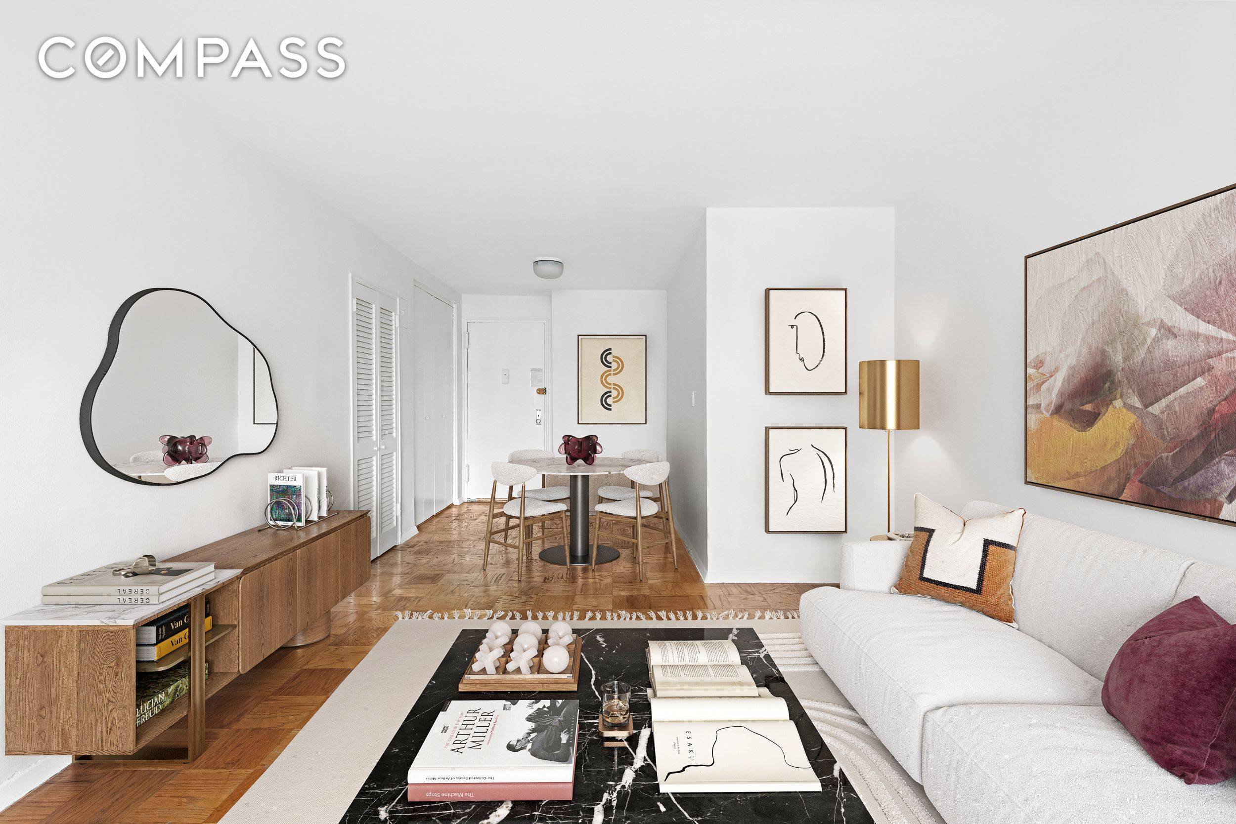 Welcome to 165 W 66th St 7N, a spacious alcove studio offering generous closet space and a bright, open feel.