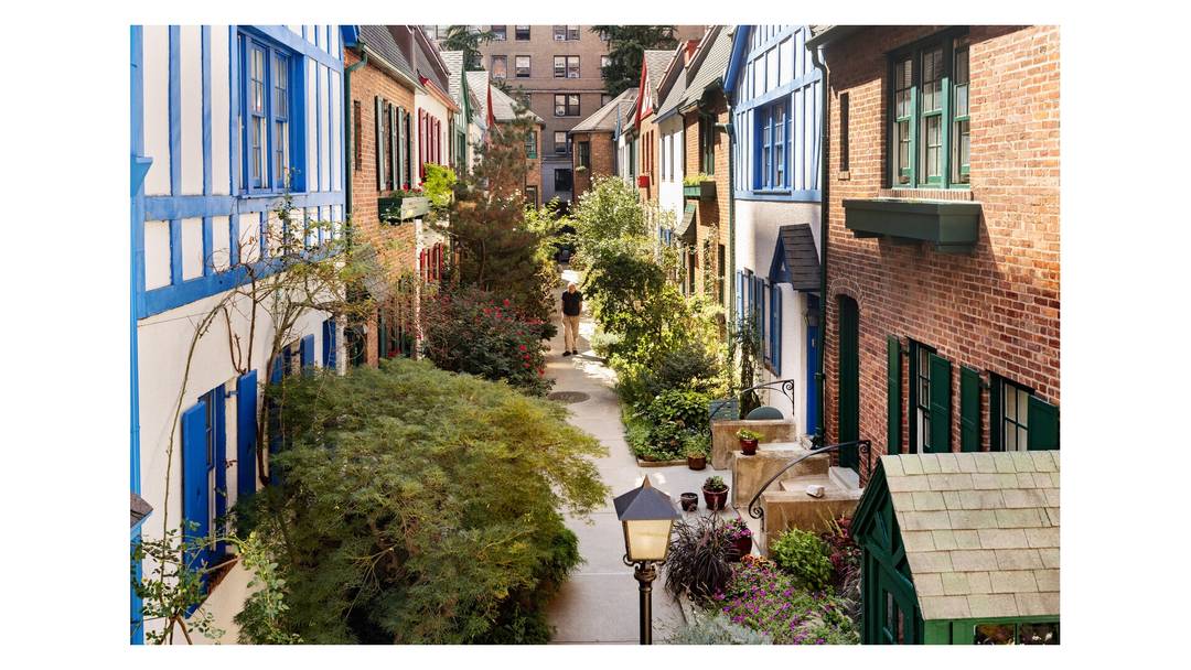 This third floor one bedroom offers a rare blend of historic charm, modern comfort, and storybook serenity in the heart of the Upper West Side in the historic Pomander Walk ...