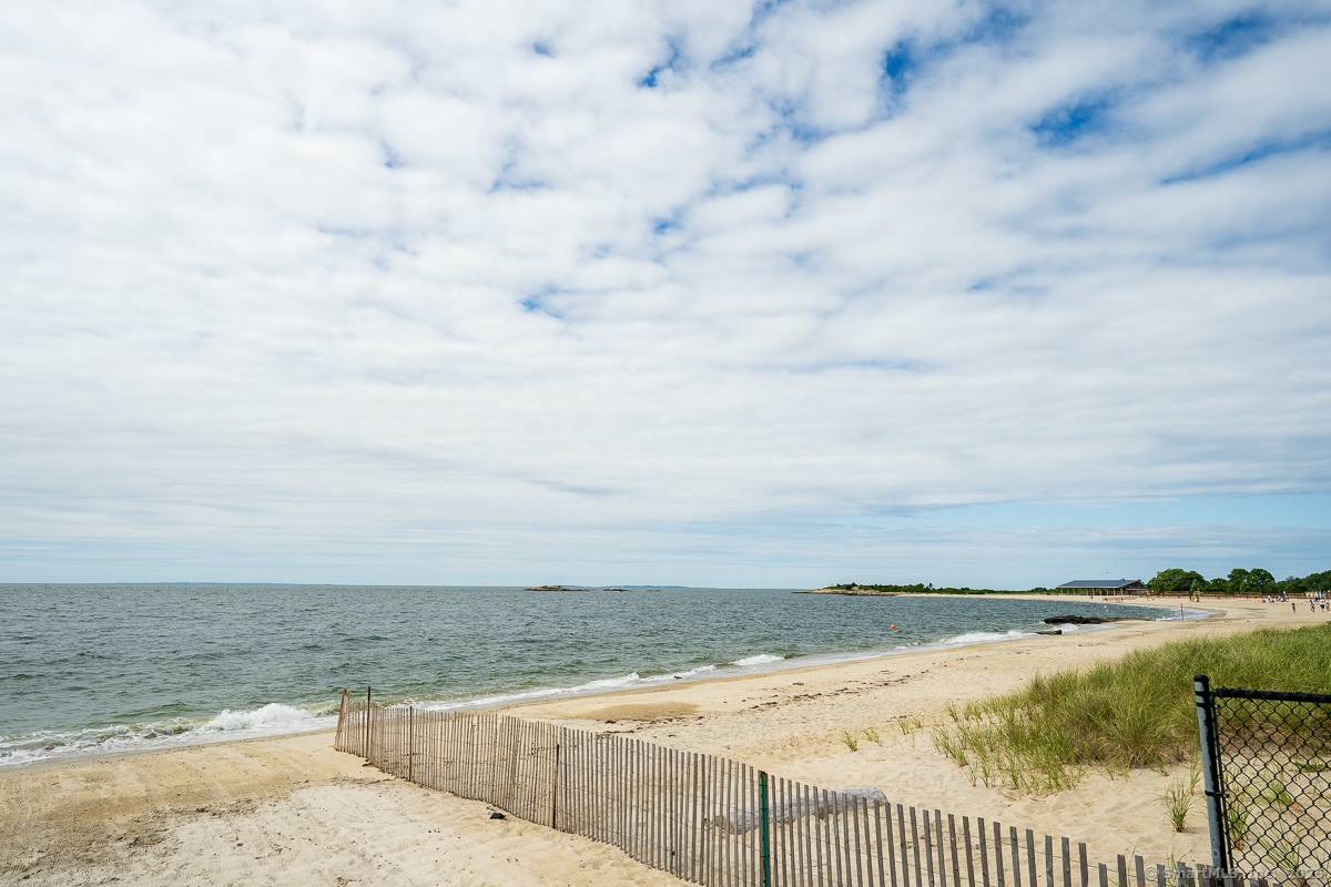 Waterview treasure along the Connecticut shoreline boasting panoramic views of Long Island Sound and distant Fisher's Island.