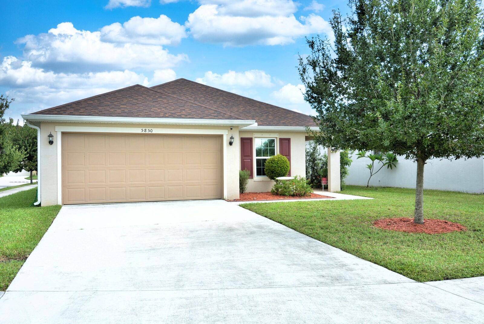 Exceptionally maintained 3 bedroom, 2 bath home on a corner lot with serene preserve views.