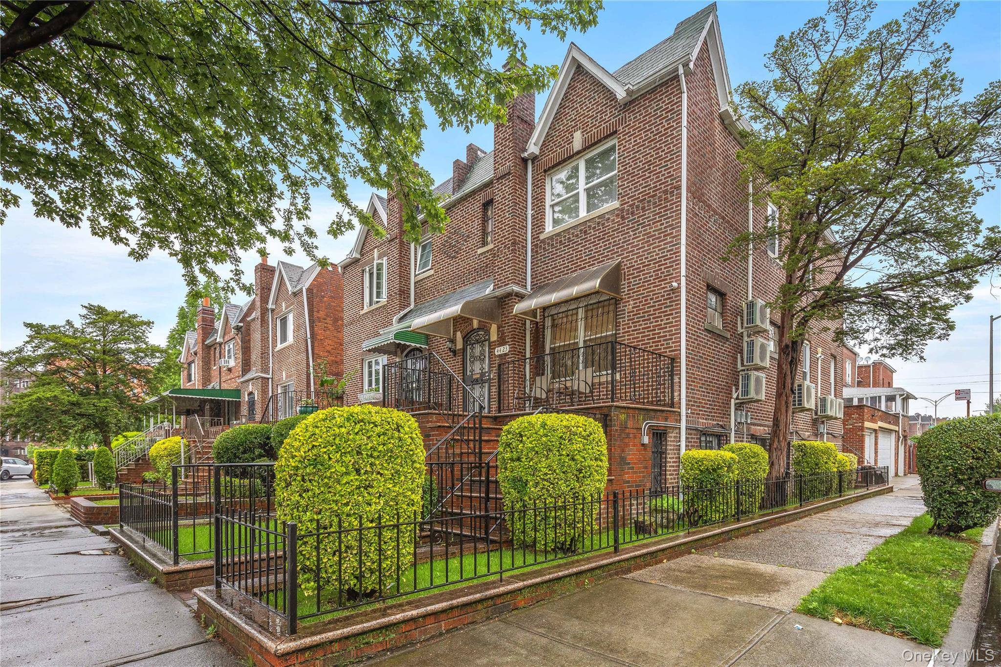 Corner Legal 3 Family Brick Home with 3 Car Garage in East Flatbush !