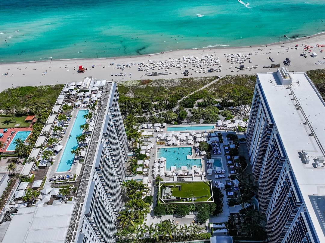 Oversized one bedroom at Roney Palace with breathtaking ocean views from both the living area and bedroom.