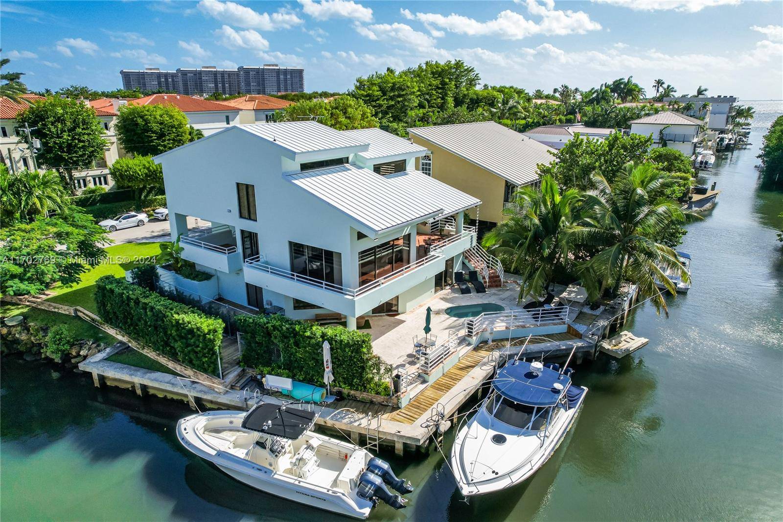 La Dolce Villa A one of a kind, custom built, three level, waterfront villa with five minutes direct ocean access to Biscayne Bay.
