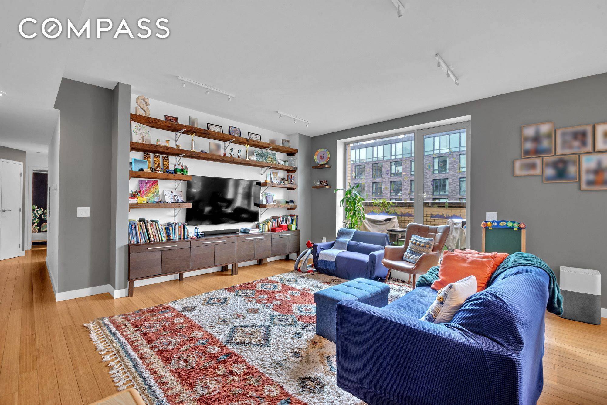 Stunning 3 Bedroom, 2 Bath Residence with Panoramic Views and a Terrace that extends the entire length of the apartment.