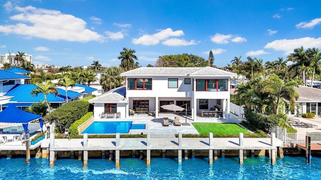 Experience the pinnacle of waterfront living in this stunningly redone Intracoastal home featuring a brand new 70'6'' concrete dock, a new seawall with concrete king piles, batter piles, and panels, ...