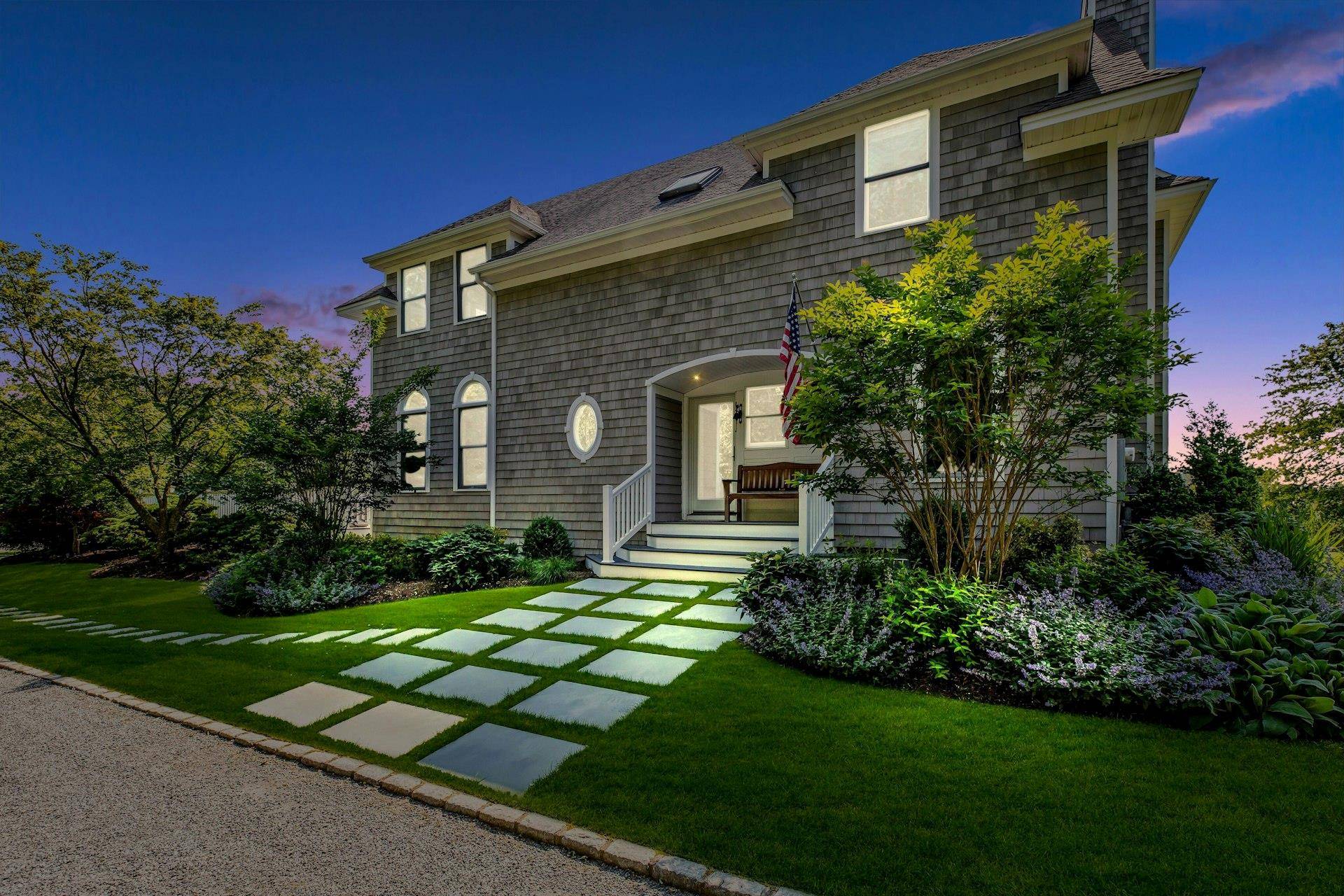 Just minutes from Westhampton Beach Village, 56 South Country Road is a fully renovated, designer coastal retreat offering stunning sunset views, seamless indoor outdoor flow, and rare privacy at the ...