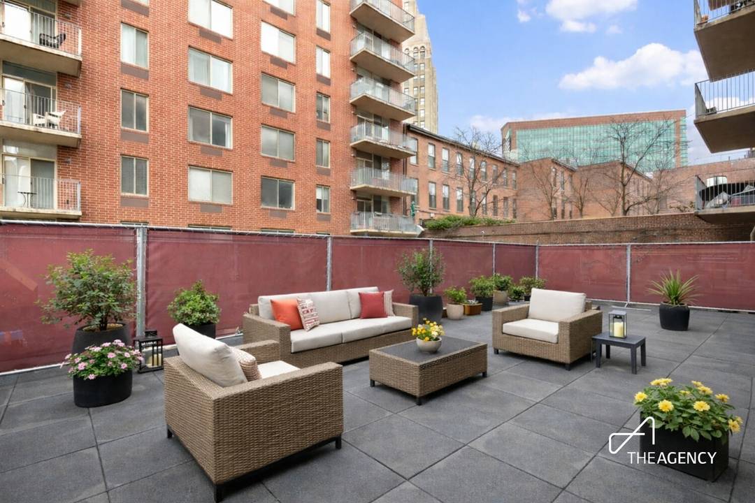 2BR 2Bath with HUGE PRIVATE TERRACE available in Best Boerum Hill location.
