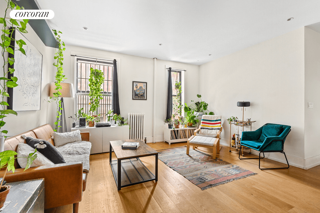 Custom designed by a composer for solitude and artistic creation this pre war home, with 9 foot ceilings, is upgraded for the 21st century lifestyle.