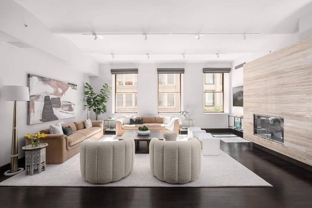 Modern Furnished Three Bedroom Loft on Historic Cobblestoned Wooster Street Residence 4A at 151 Wooster Street is a beautifully furnished three bedroom, three and a half bathroom, 3, 009 square ...