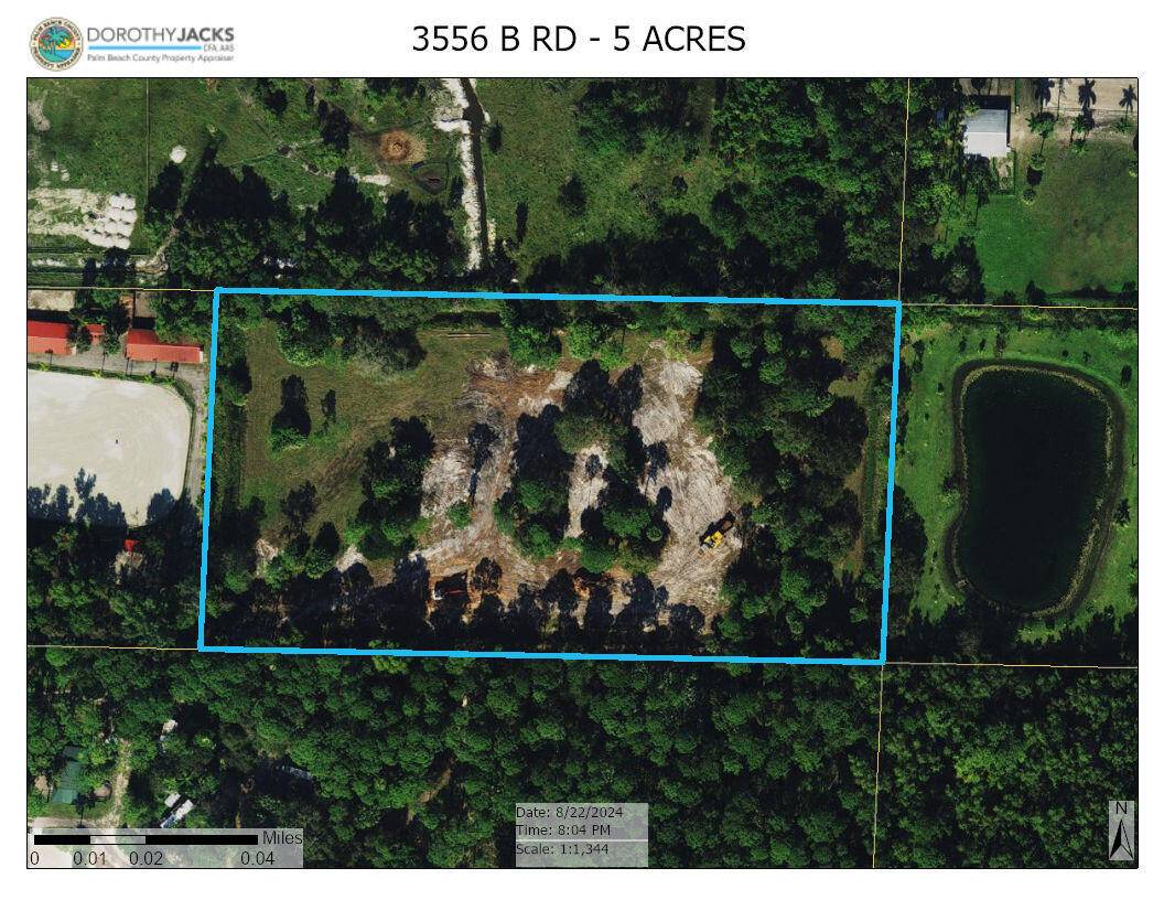 5 Acres in Loxahatchee Groves located in Palm Beach County, Florida.