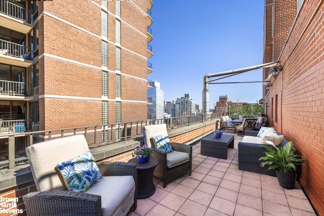 2 Bedroom Lenox Hill Penthouse with 340 SF Private Terrace Perched on top of The Regency East, Penthouse A is a remarkable 2 bedroom, 2 bathroom home with refined interiors ...