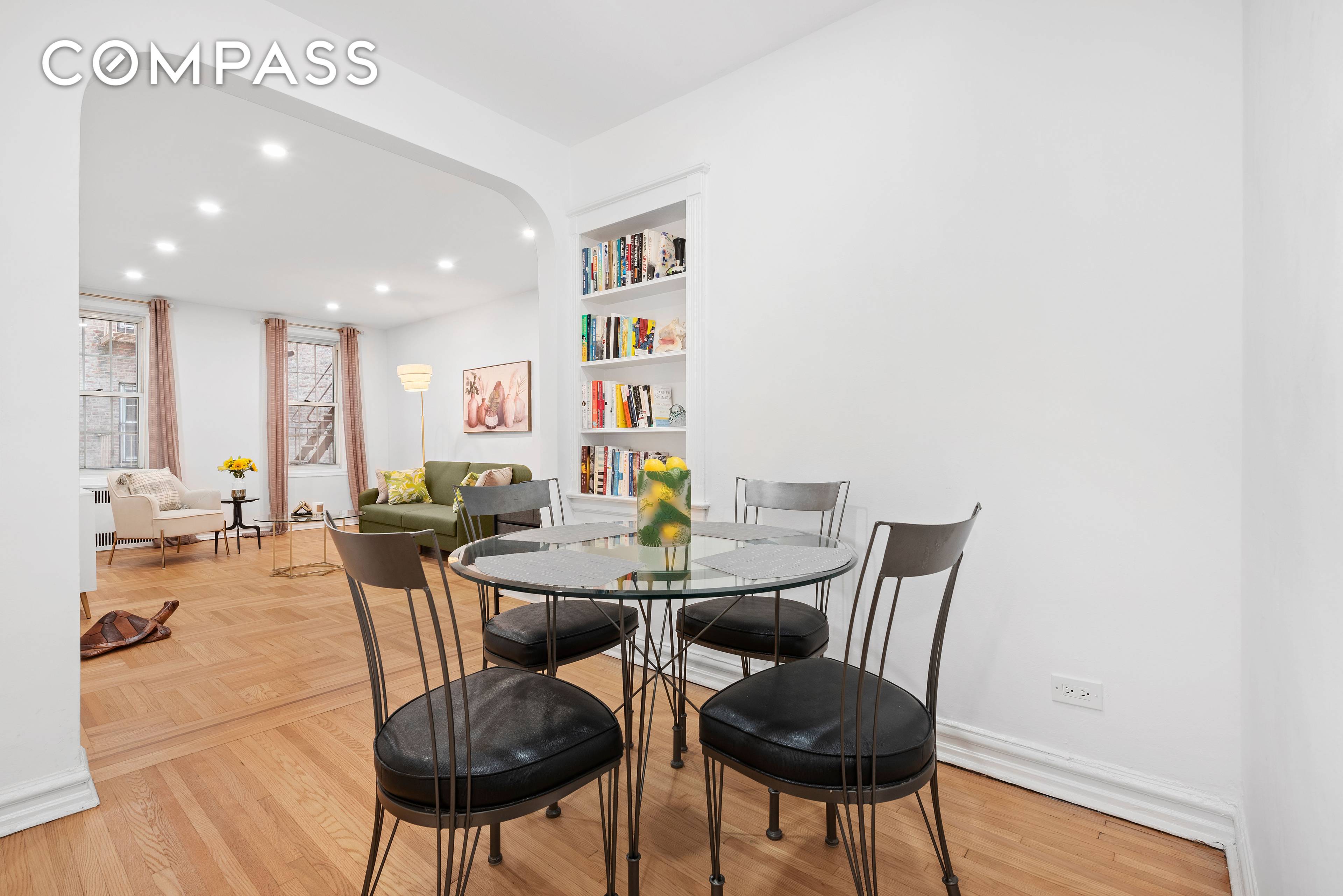 This incredible newly renovated coop features one bedroom and one bathroom, and it is ideally situated in the vibrant neighborhood of Clinton Hill.