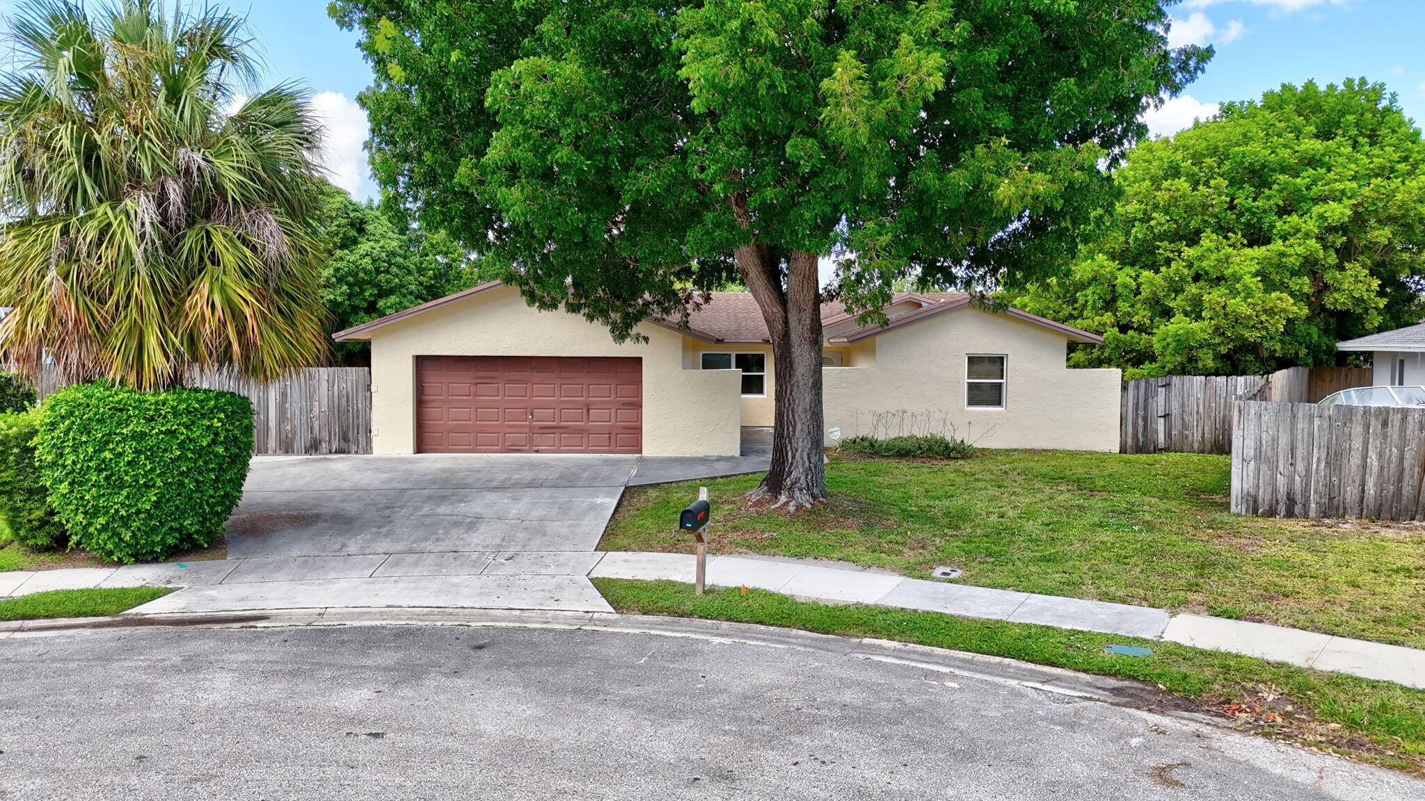 A true 4 bedroom 2 bath home with a Family room and a 2 car garage !