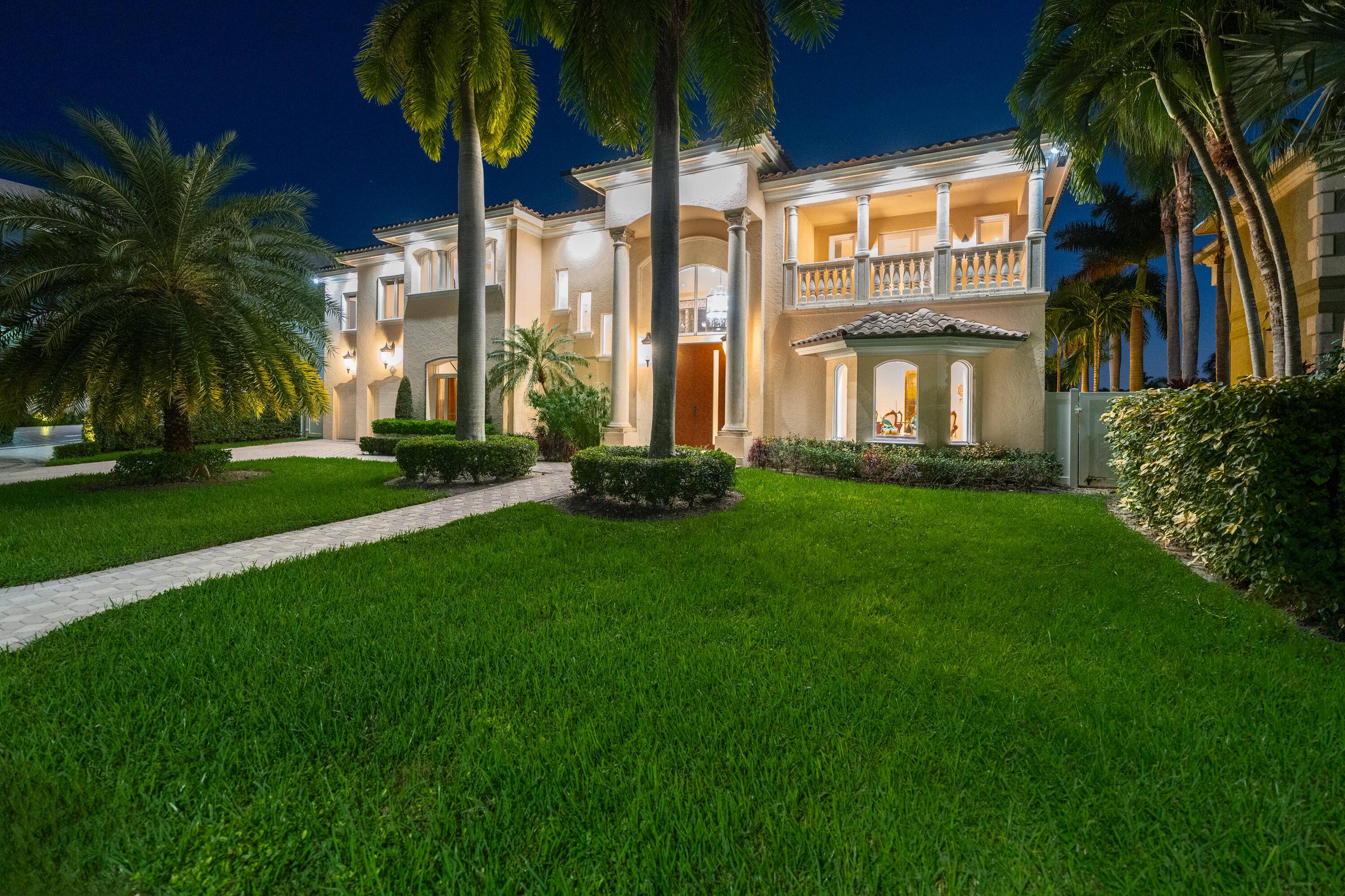 A remarkable waterfront estate one lot from intracoastal waterway, ideally situated and designed to embrace the ultimate South Florida lifestyle.