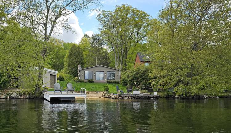 Available Immediately Direct Waterfront property located on the west shore of Lake Quassapaug providing a tranquil setting to get away from the hustle and bustle of daily living.