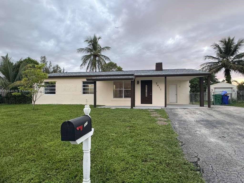 Beautiful fully renovated 3 bedroom, 2 bath single family home featuring a new roof, central A C, modern bathrooms, and a bright open layout filled with natural light.