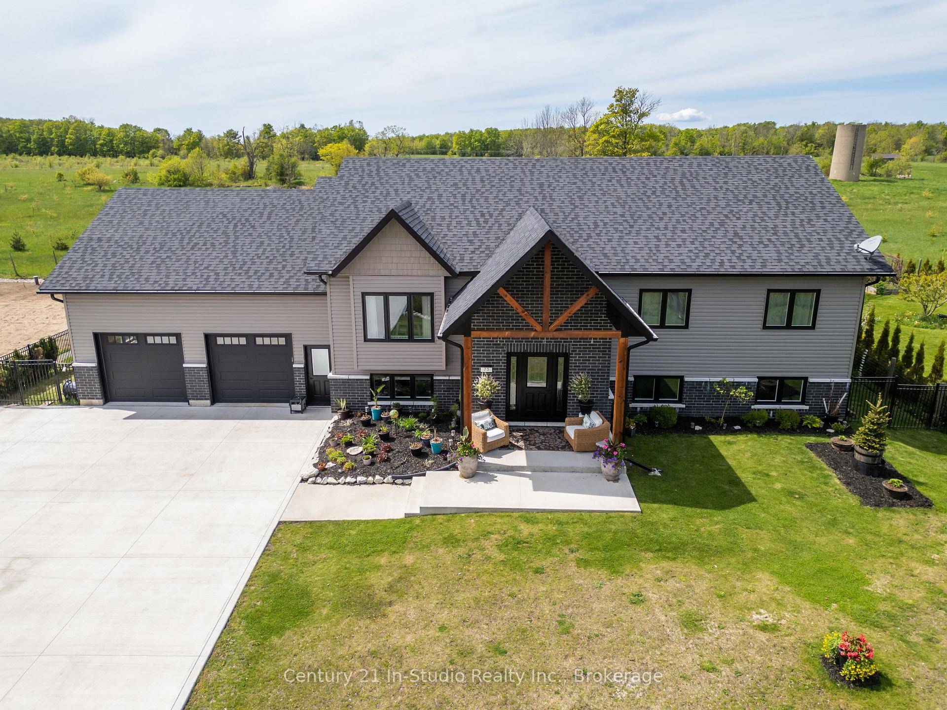 Fabulous Custom Raised Ranch Style Bungalow Steps From Colpoys Bay With Public Water Access And Backing Onto The Niagara Escarpment With Bruce Trail Access At The End Of The Road ...