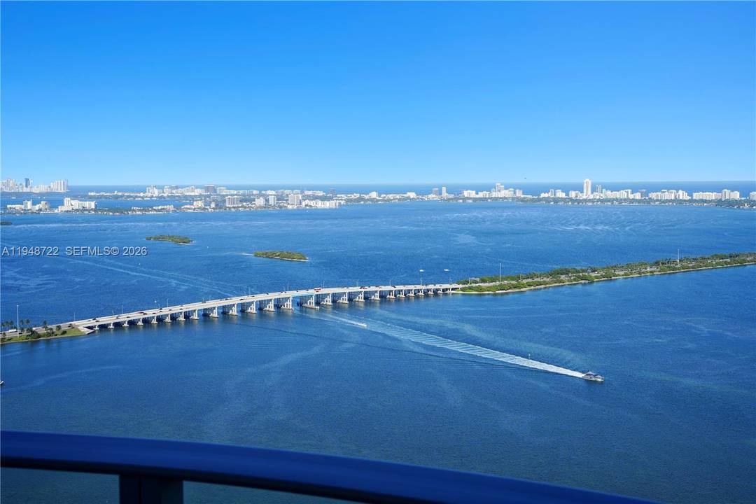 Welcome to one of the most spectacular water views in Miami.