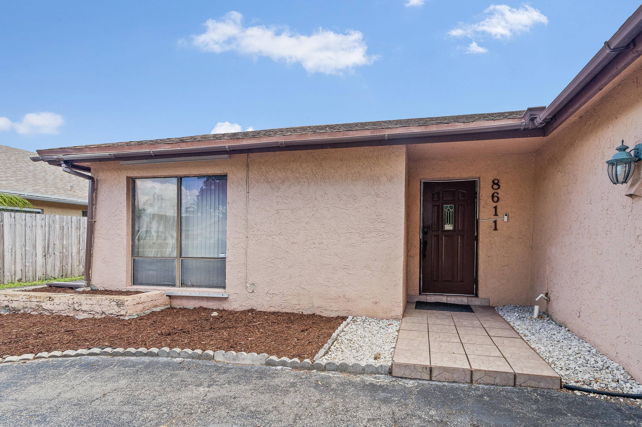This 3 bed, 2 bath single family home is move in ready with marble flooring throughout and a stylish kitchen featuring tall cabinetry, stainless steel appliances, and a flat top ...