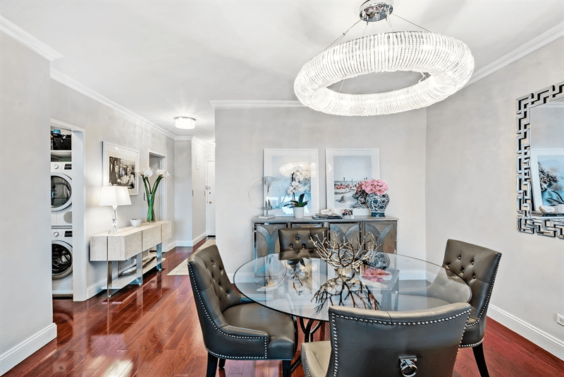 Location, Location, Location Apartment 5E is an expansive totally renovated one Bedroom, one Bathroom, 5th Floor residence that features an elegantly appointed, seamless Living Room and Dining Area which are ...