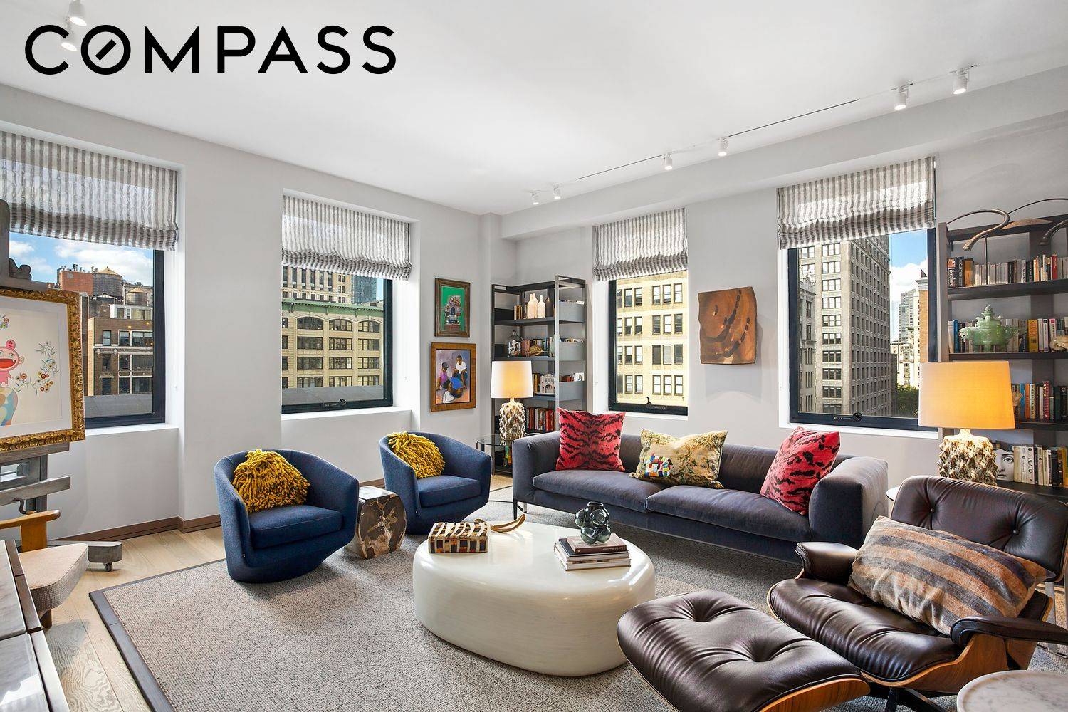 Expansive three bedroom condominium in the heart of Madison Square Park.