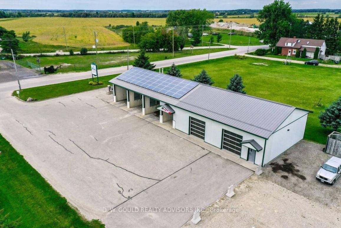 This property offers County Road exposure and features a total of 14, 018 sf of building area on 2.