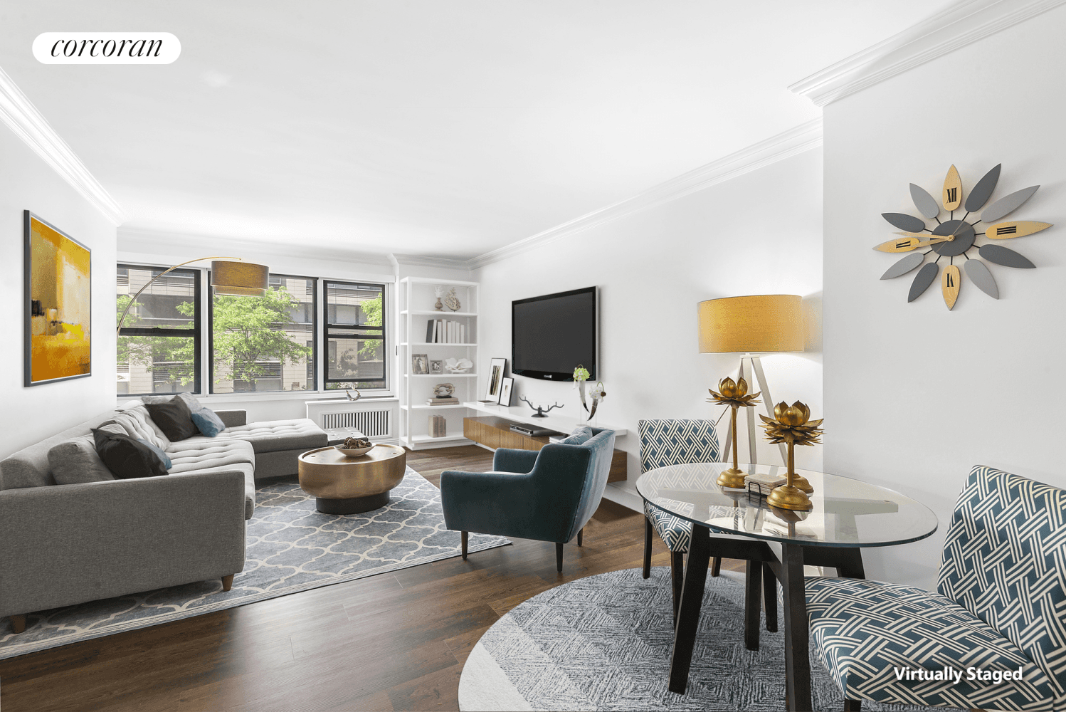 A wonderful two bedroom south facing home in a prime Murray Hill location.