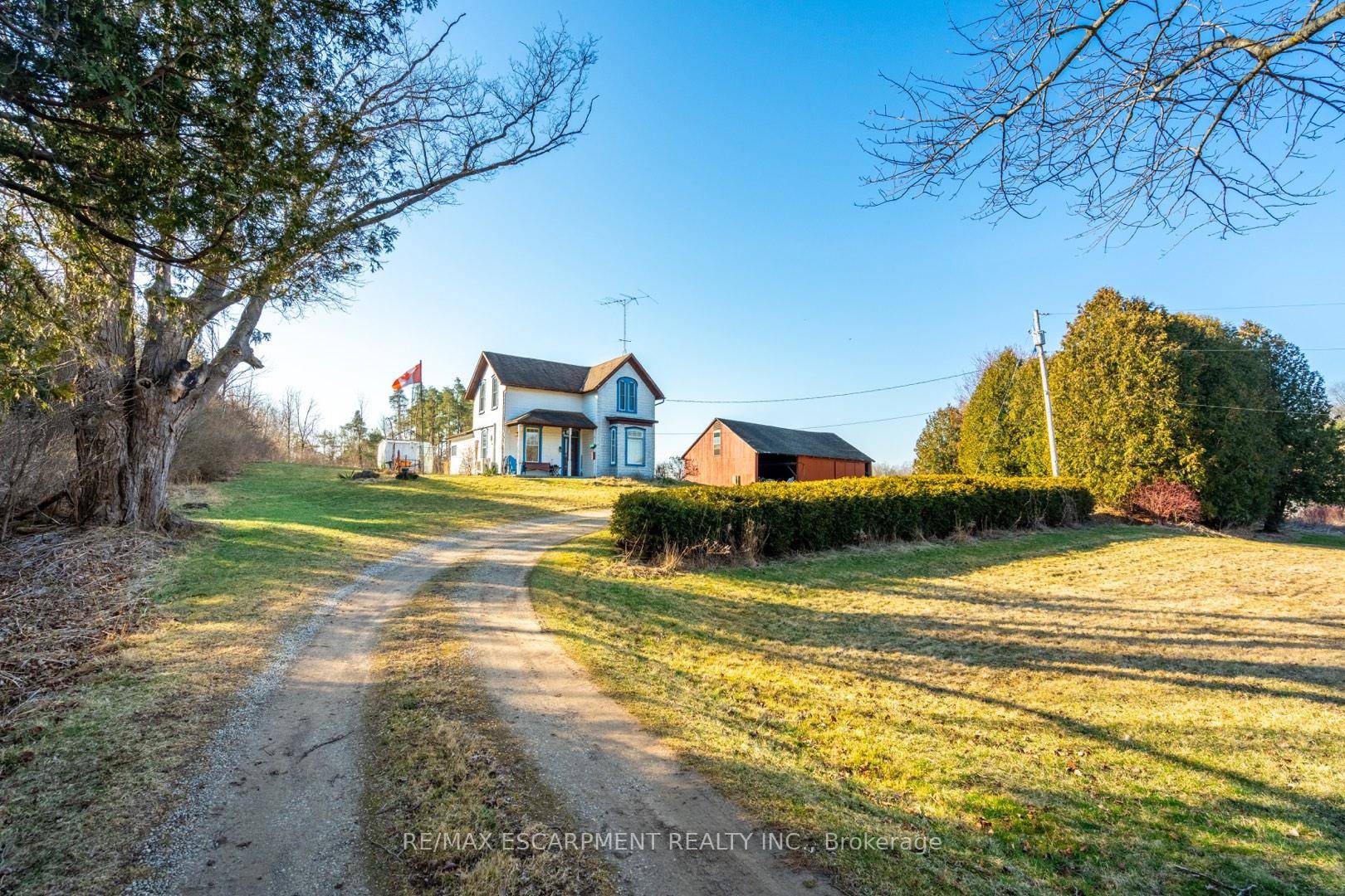 Enjoy this 76 acre property with an original 1850s farmhouse on it.