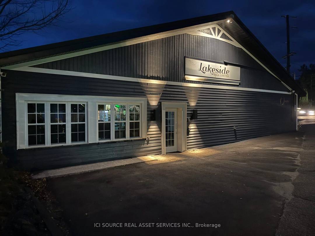 Largest general assembly commercial retail location in Muskoka Lakes, on Lake Muskoka, located on Hwy 169, Bala, Ontario, Canada.