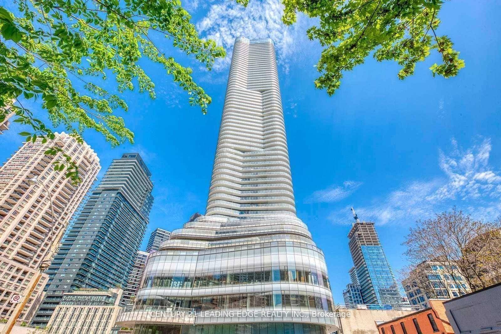 Rare One Br Unit With Huge Patio Located On the 8th Floor Steps Away to Wellesley Subway Station !