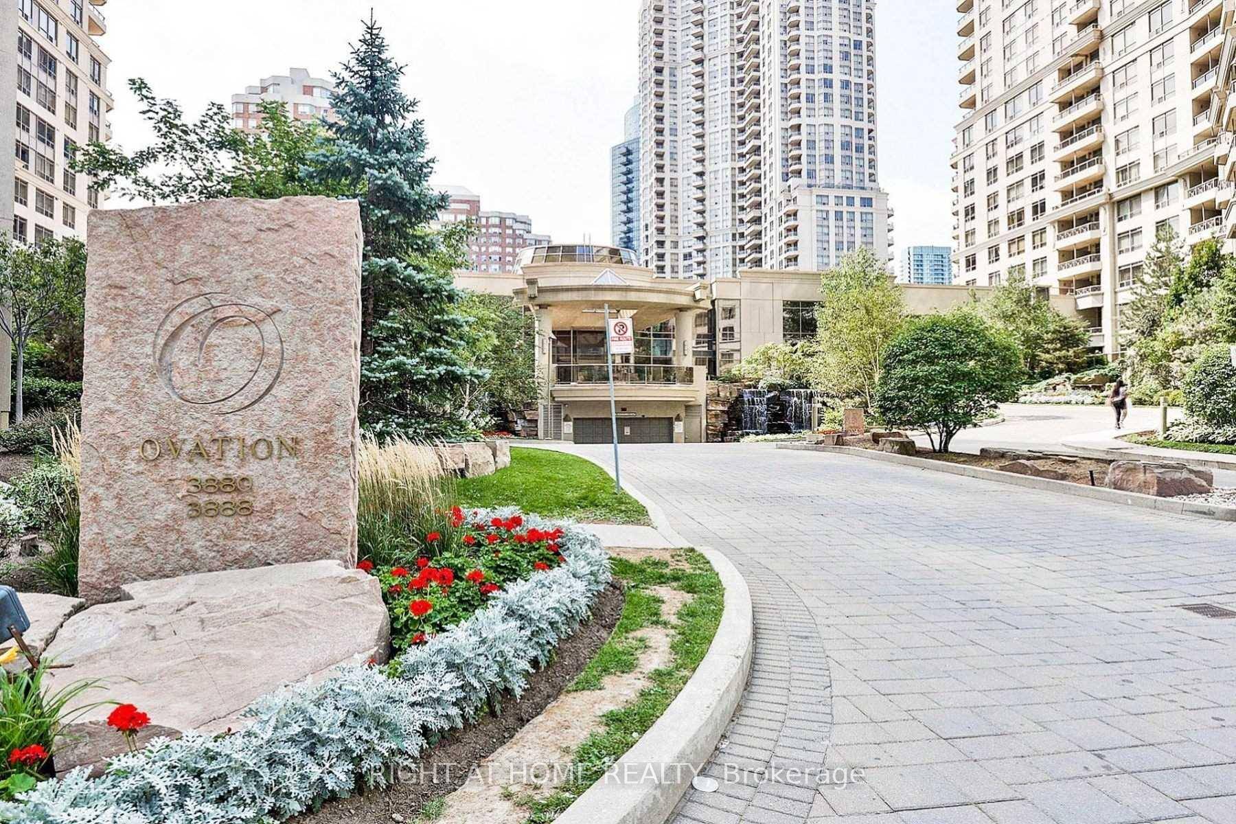 Live in the heart of down town Mississauga in a luxury condo with an excellent view of the city and the lake.