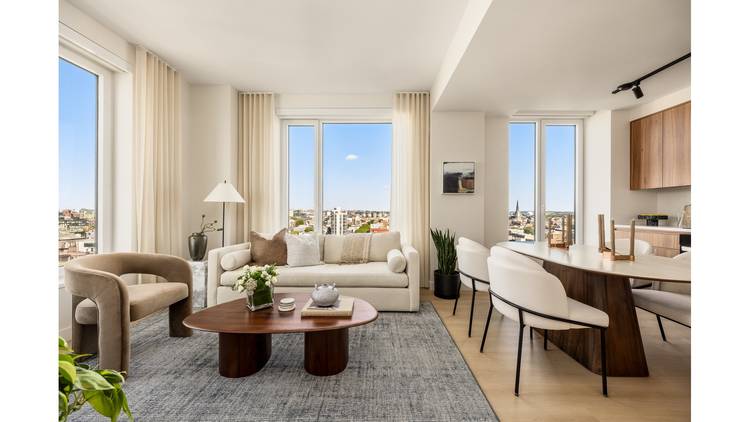 Now Leasing Refined Studio, 1, 2, and 3 Bedroom Residences and Exclusive Townhomes.