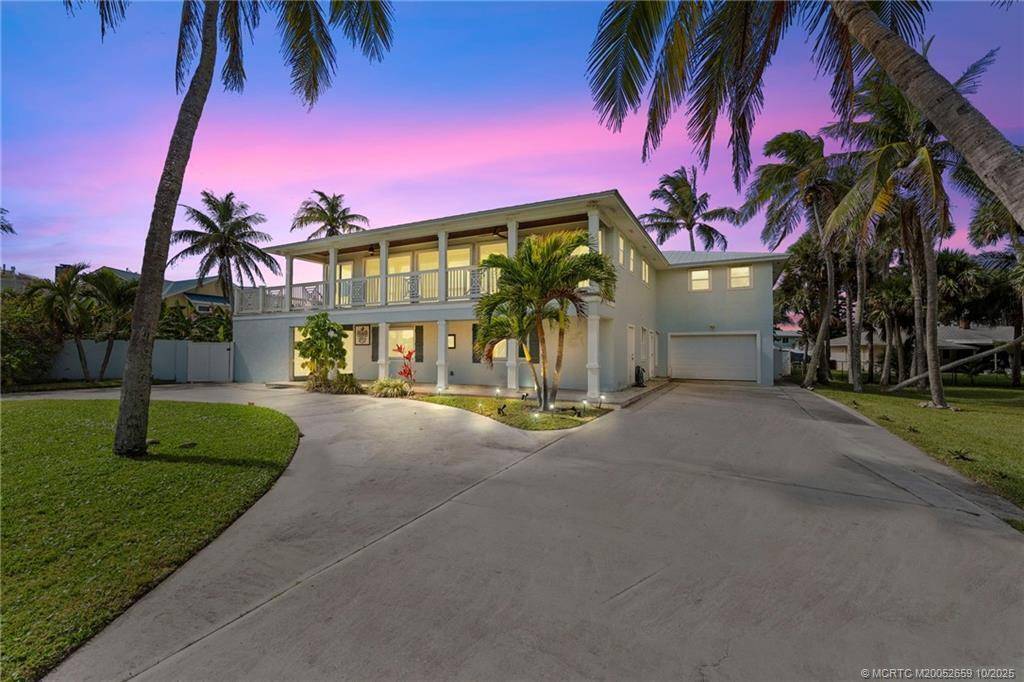 Discover this spectacular, ocean view, multi generational home on Hutchinson Island with private beach, totally rebuilt 2010 2017.