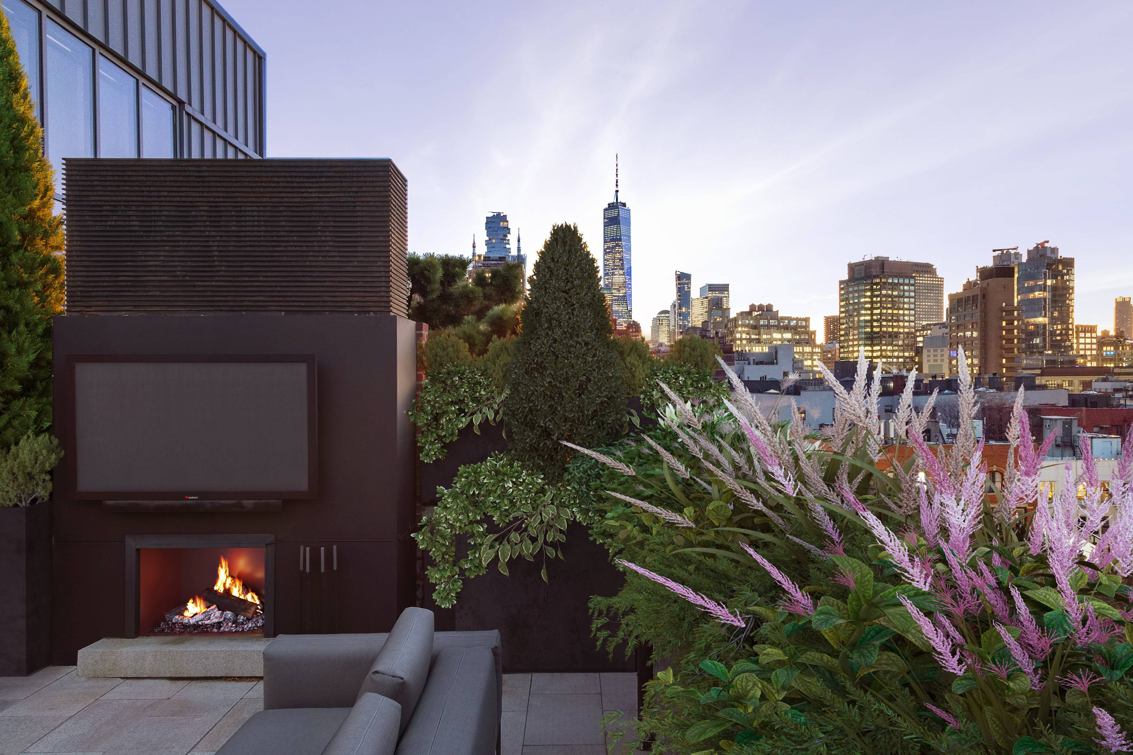 One of the most architecturally significant Penthouses to come to market in Prime SoHo.