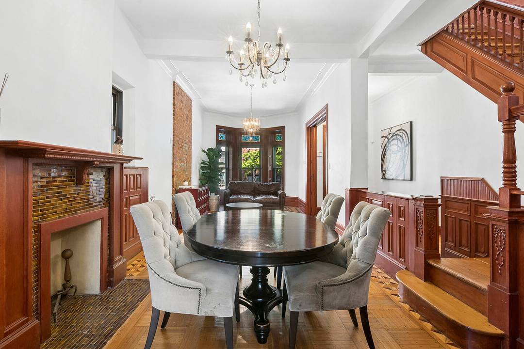 Set on a picturesque block in the Historic Crown Heights District, 954 Park Place is a 3, 648 square foot semi detached landmarked brownstone that blends timeless architectural character with ...