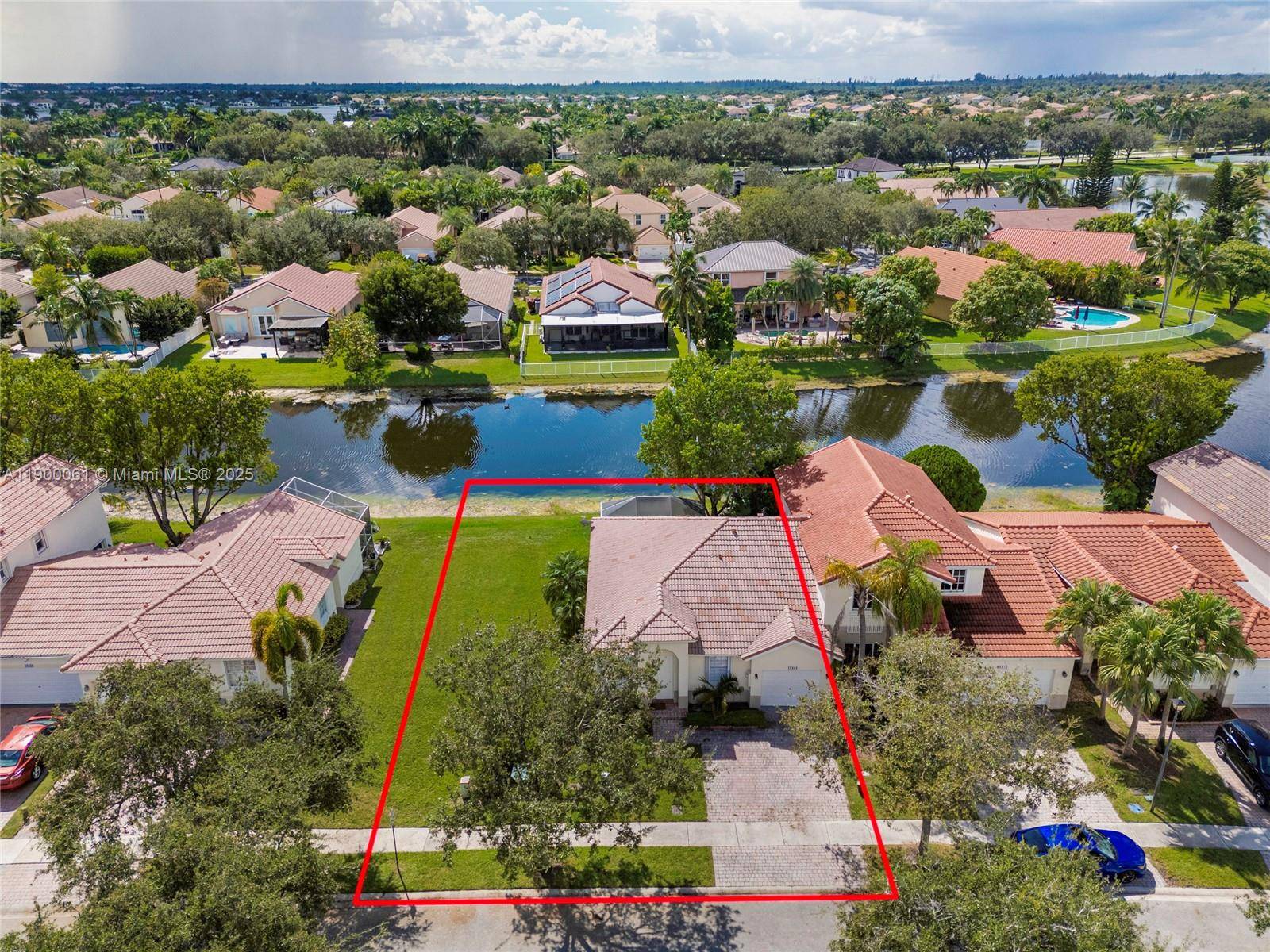 Welcome to this beautifully updated 3BR 2BA one story villa with 1 car garage in gated Grand Key at Sunset Lakes.