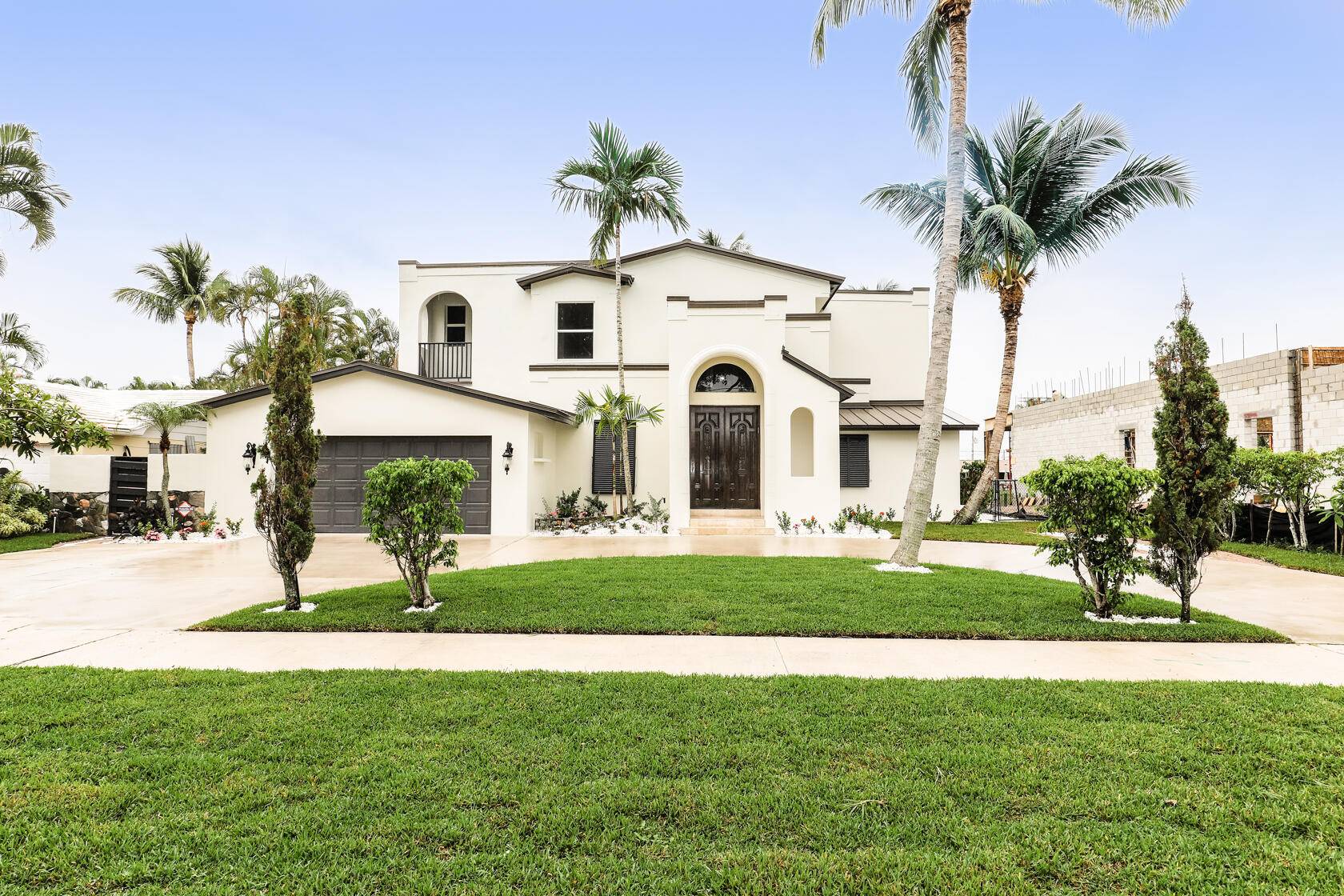 Spacious waterfront home features 80 feet of water frontage, brand new floating dock, new AC, light fixtures, ceiling fans, LED hi hat lighting, new floors, home office, etc.
