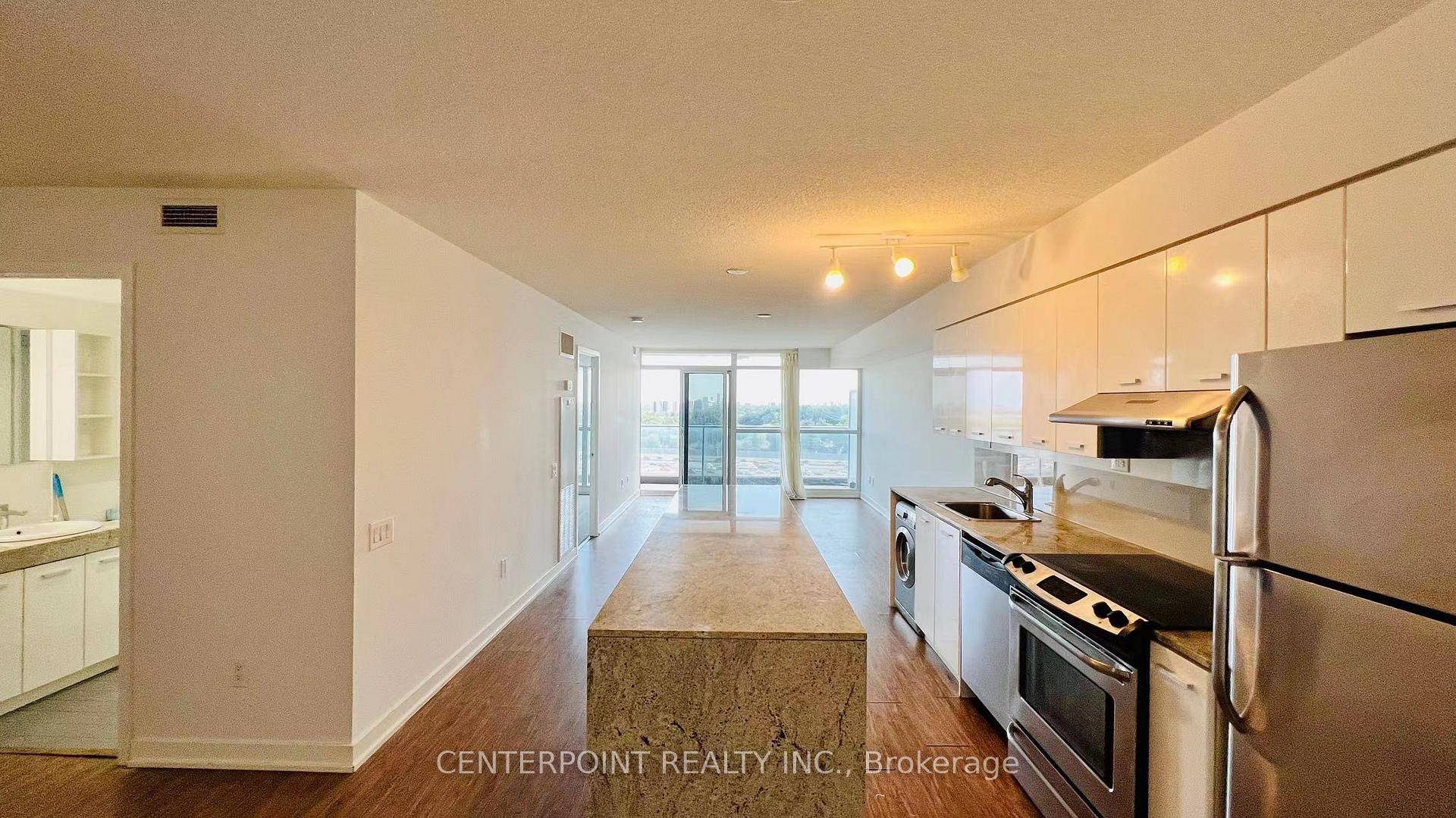 Spacious one bedroom plus den suite featuring unobstructed south view with a huge balcony.