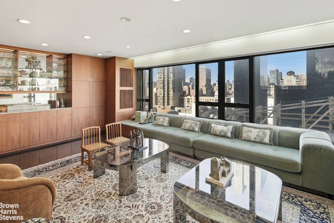 Sleek. Modern. Spacious. Renovated with the finest materials, this oversized one bedroom with large bath plus onyx powder room was designed with a rich and elegant feel.