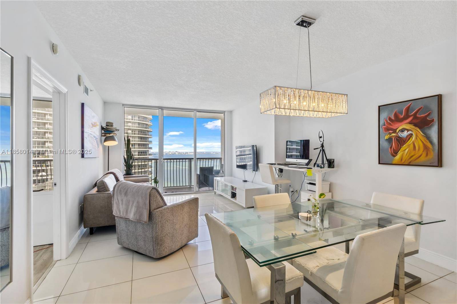 Live above it all in this condo at Opera Tower.