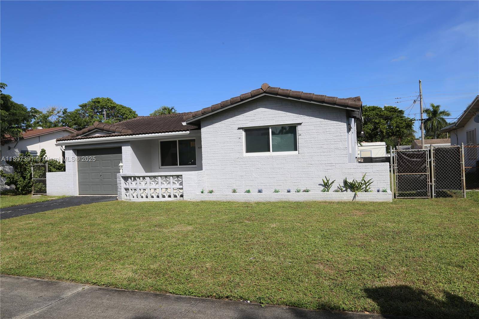 Spacious home with 3 large bedrooms and 2 bathrooms.